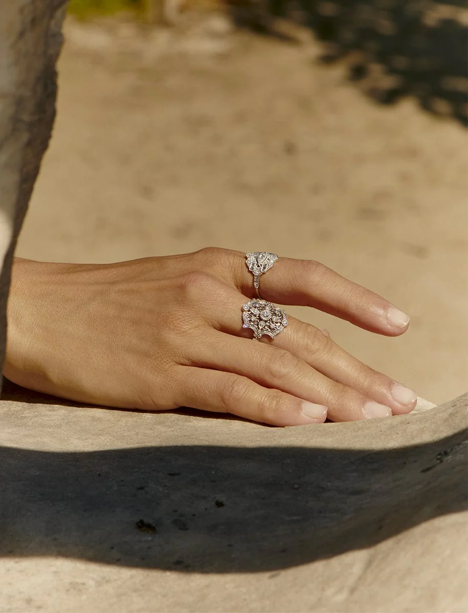 Bague Suspicious minds Or et diamants – Image 5