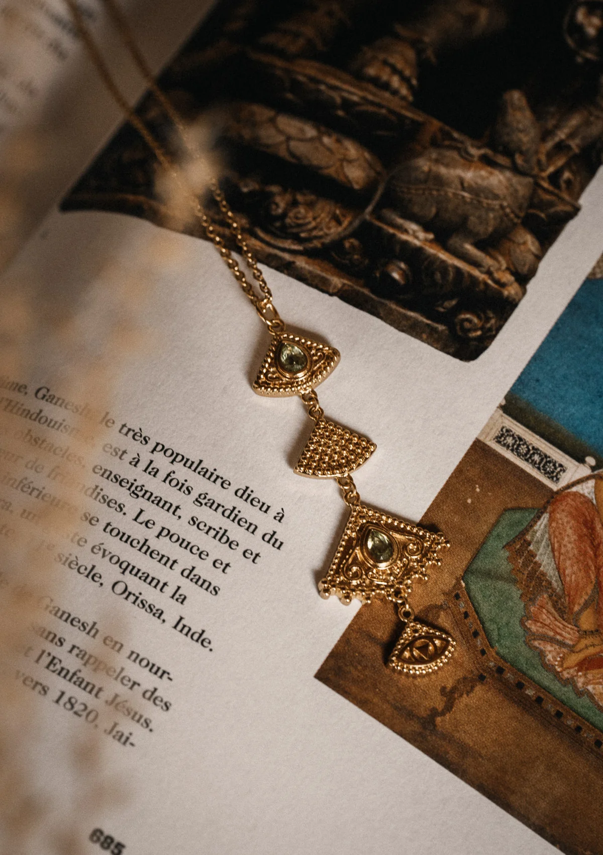 Collier Péridot - Regard Divin – Image 3