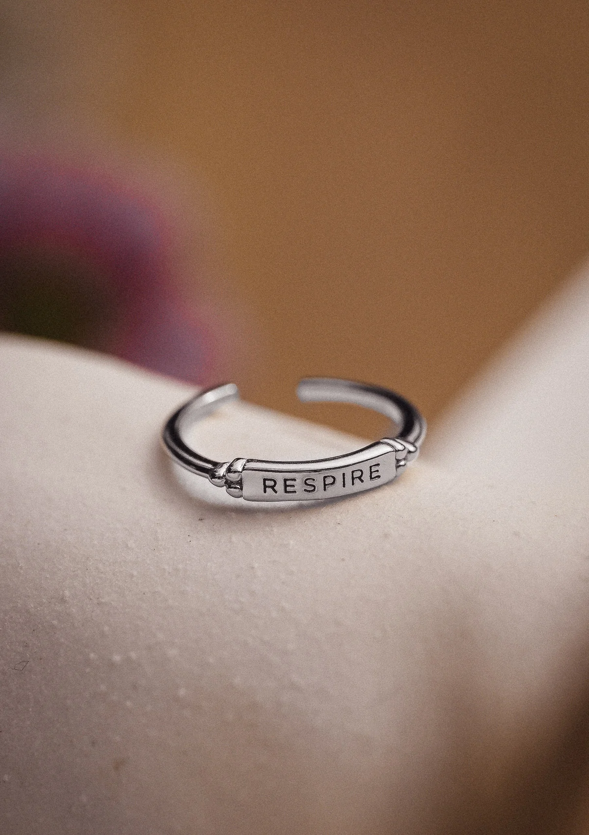 Bague à Message - Respire – Image 2