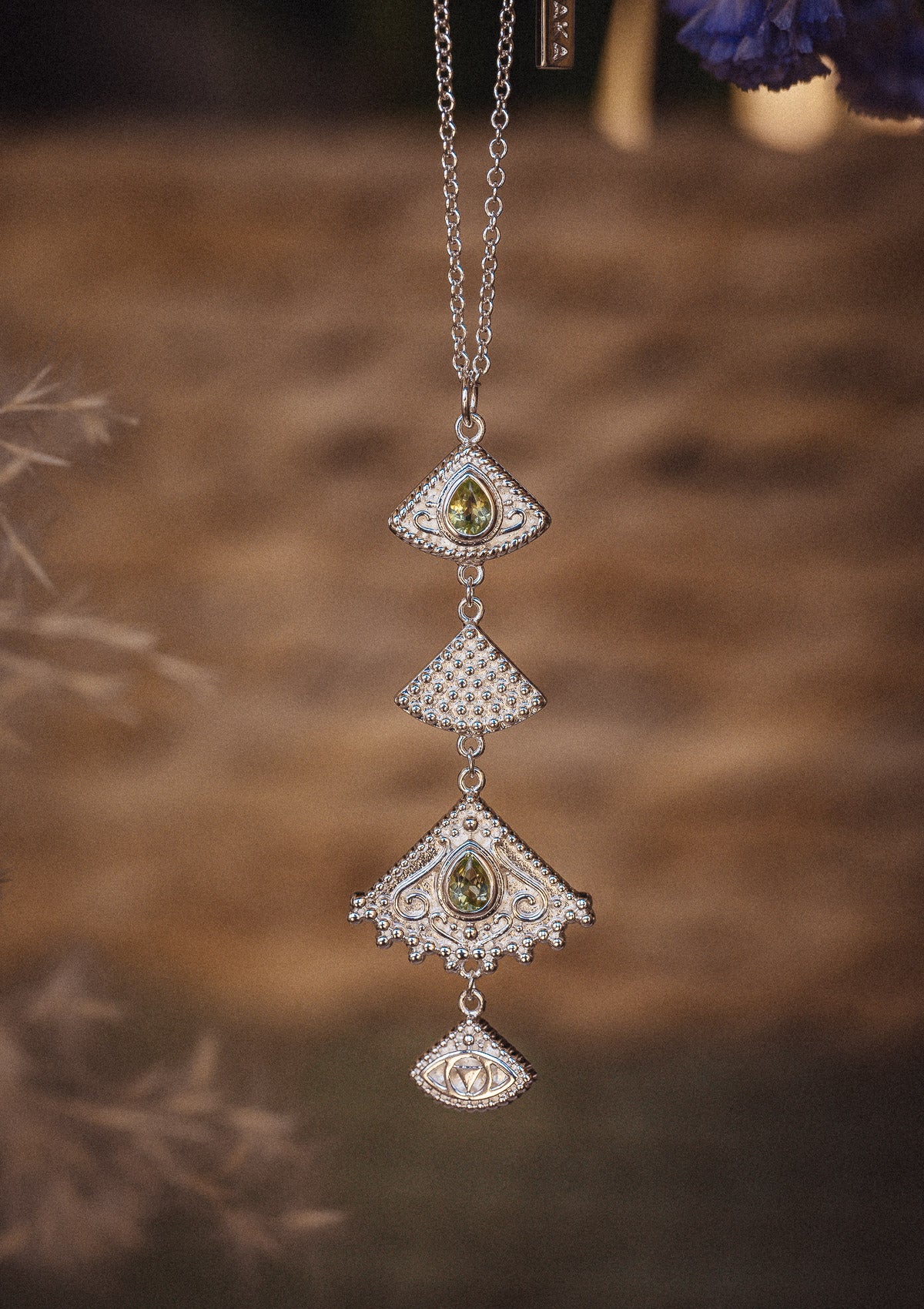 Collier Péridot - Regard Divin – Image 5